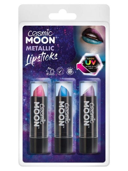 Smiffys Cosmic Moon Metallic Lipstick,