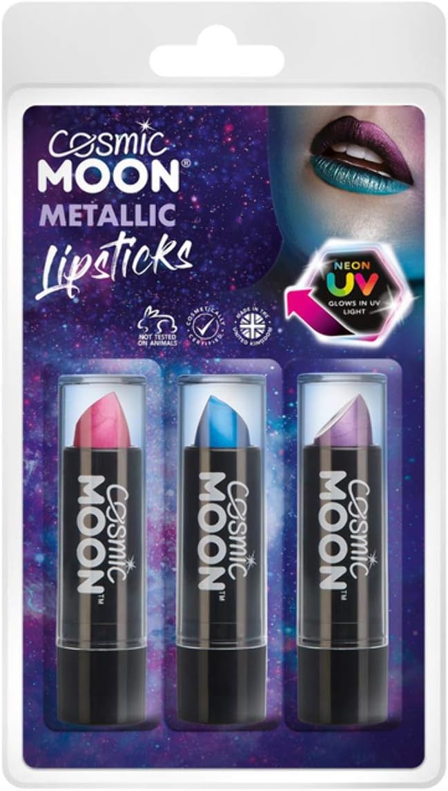 Smiffys Cosmic Moon Metallic Lipstick,