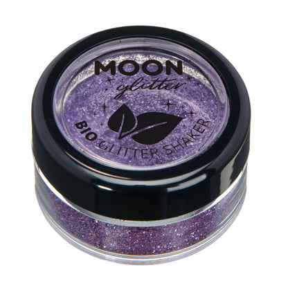 Smiffys Moon Glitter Bio Glitter Shakers, Lavender