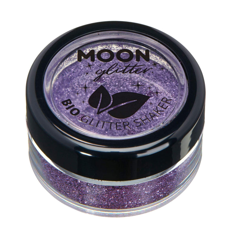 Smiffys Moon Glitter Bio Glitter Shakers, Lavender