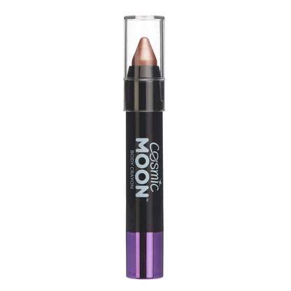 Smiffys Cosmic Moon Metallic Body Crayon, Rose Gold
