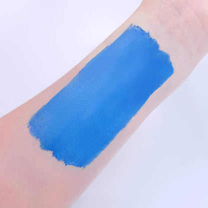 Smiffys Cosmic Moon Metallic Pro Face Paint Cake Pots, Blu