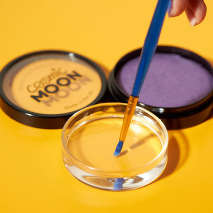 Cosmic Moon - Peinture Professionnelle métallique pour Visage activée à l'eau -