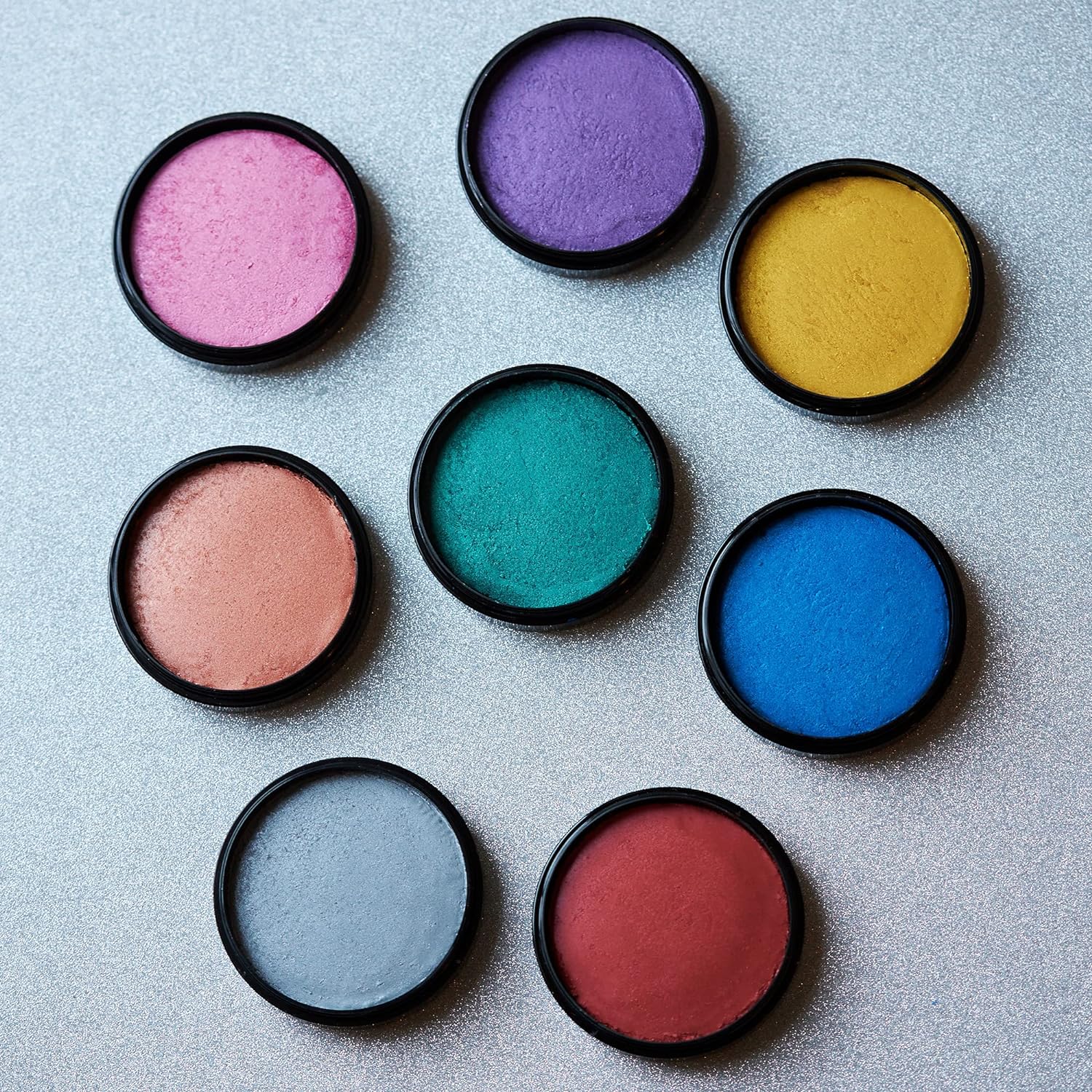 Cosmic Moon - Peinture Professionnelle métallique pour Visage activée à l'eau -
