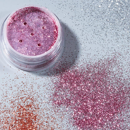 Smiffys Moon Glitter Classic Fine Glitter Shakers, Pink