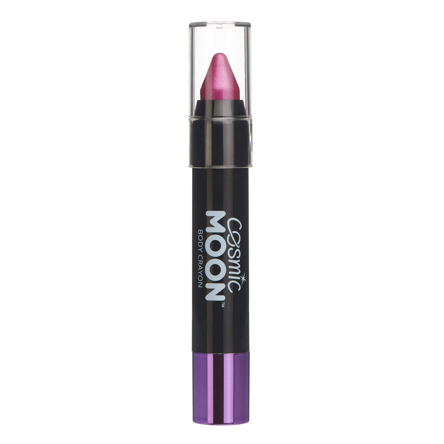 Smiffys Cosmic Moon Metallic Body Crayon, Pink