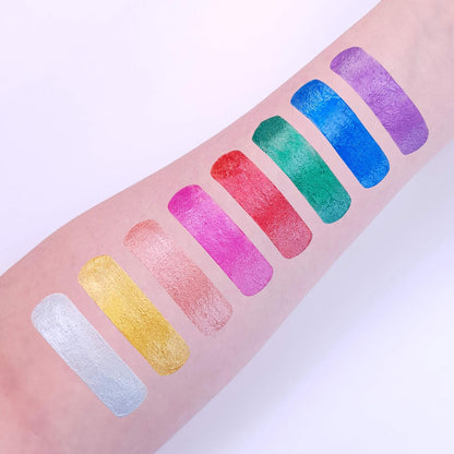 Smiffys Cosmic Moon Metallic Body Crayon, Pink