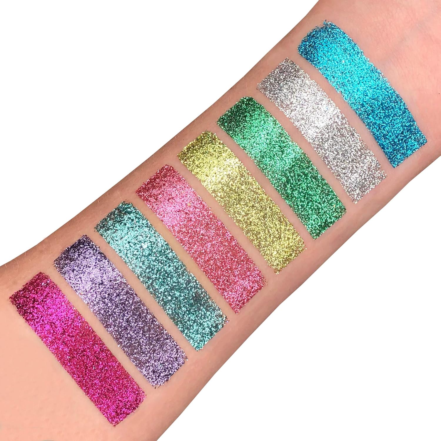 Smiffys Moon Glitter Bio Glitter Shakers, Turquoise