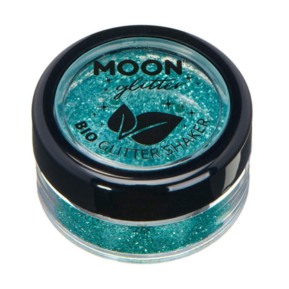 Smiffys Moon Glitter Bio Glitter Shakers, Turquoise
