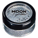 Smiffys Moon Glitter Classic Fine Glitter Shakers, Silver