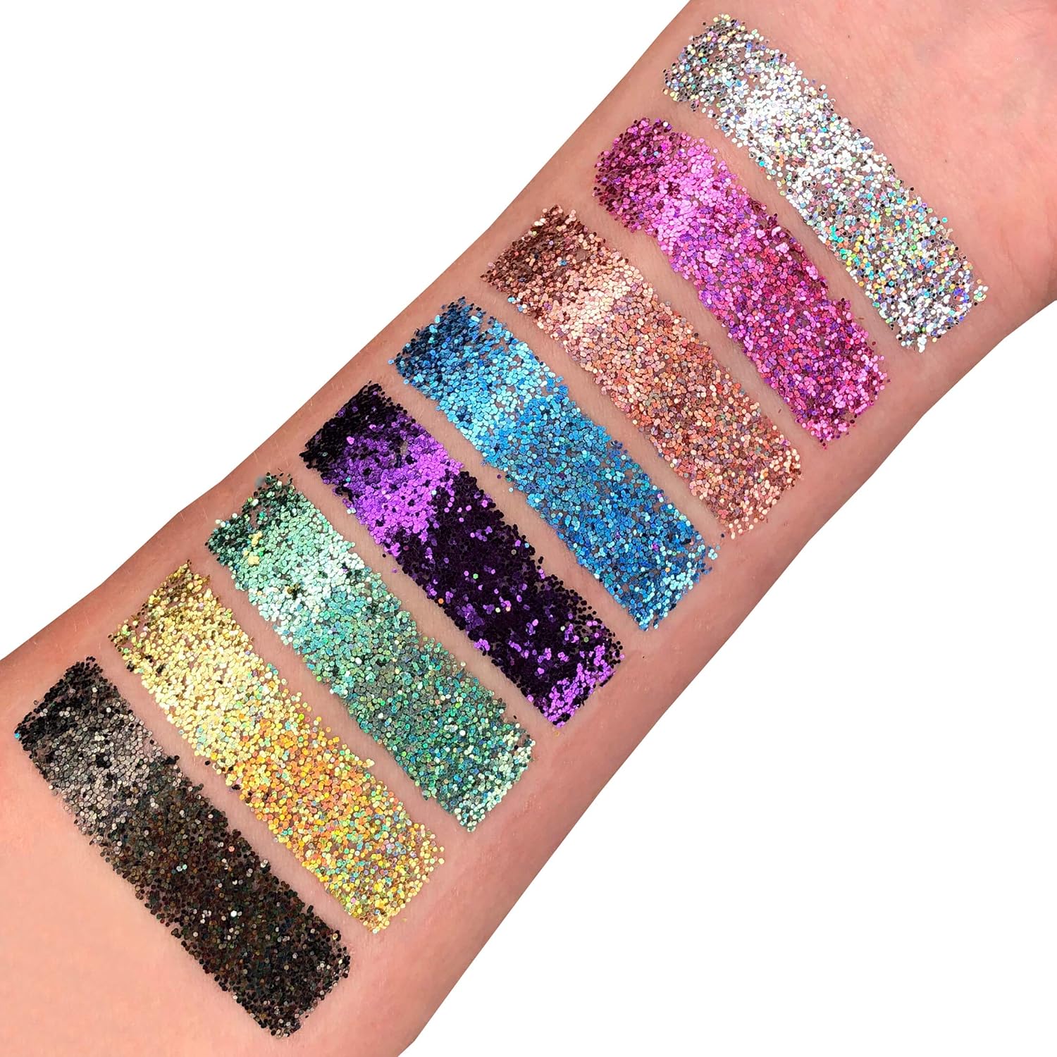 Smiffys Moon Glitter Holographic Glitter Shakers,Rose Gold