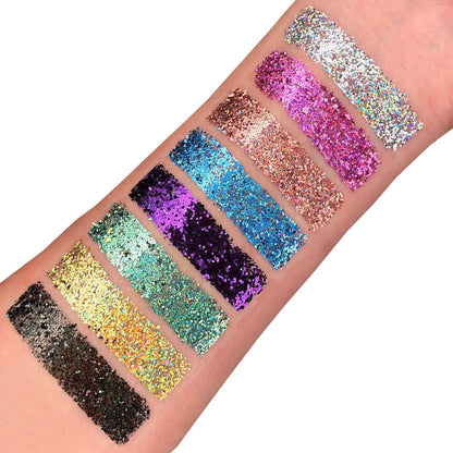 Smiffys Moon Glitter Holographic Glitter Shakers,Rose Gold