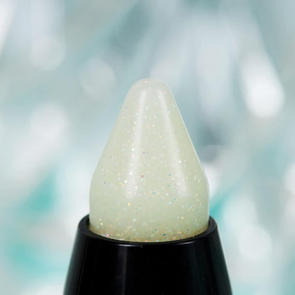 Smiffys Moon Glitter Iridescent Body Crayons, White