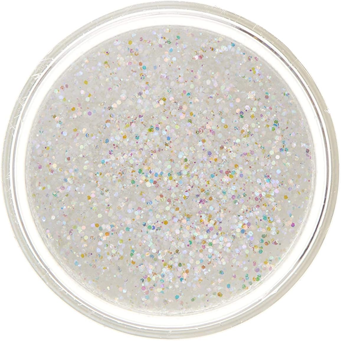 Smiffys Moon Glitter Pastel Glitter Shakers, White