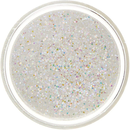 Smiffys Moon Glitter Pastel Glitter Shakers, White
