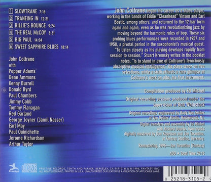 Blue Trane: John Coltrane Plays the Blues