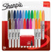 Sharpie Permanent Markers | Fine Point | Assorted Colours | 12 Count