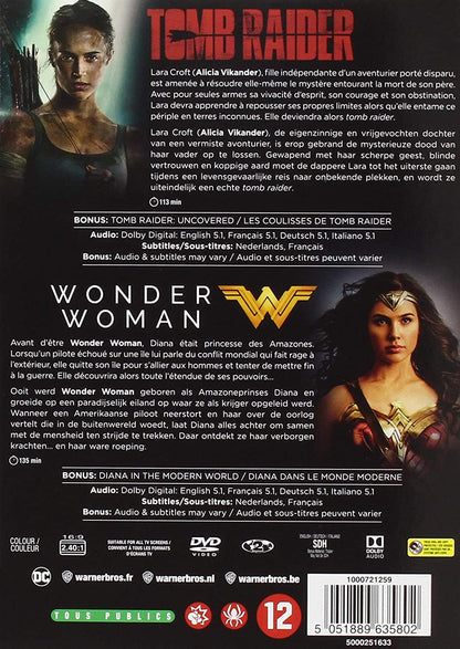 Coffret Heroines 2 Films : Tom