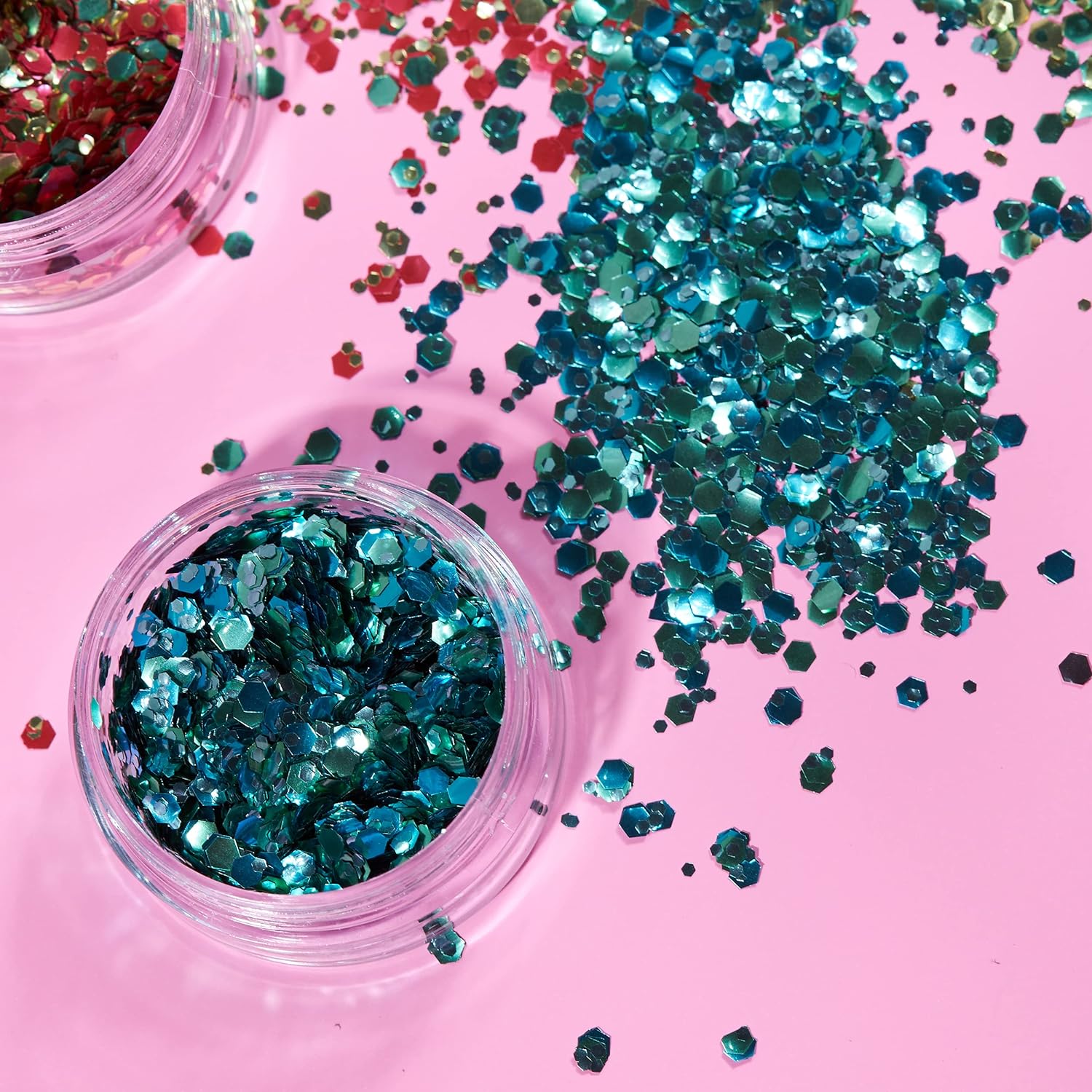 Smiffys Moon Glitter Mystic Bio Chunky Glitter