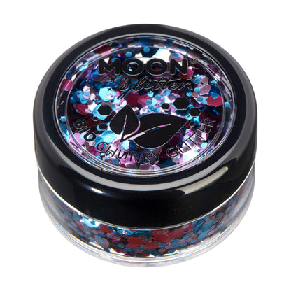 Smiffys Moon Glitter Mystic Bio Chunky Glitter