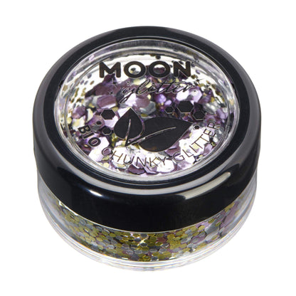 Smiffys Moon Glitter Mystic Bio Chunky Glitter