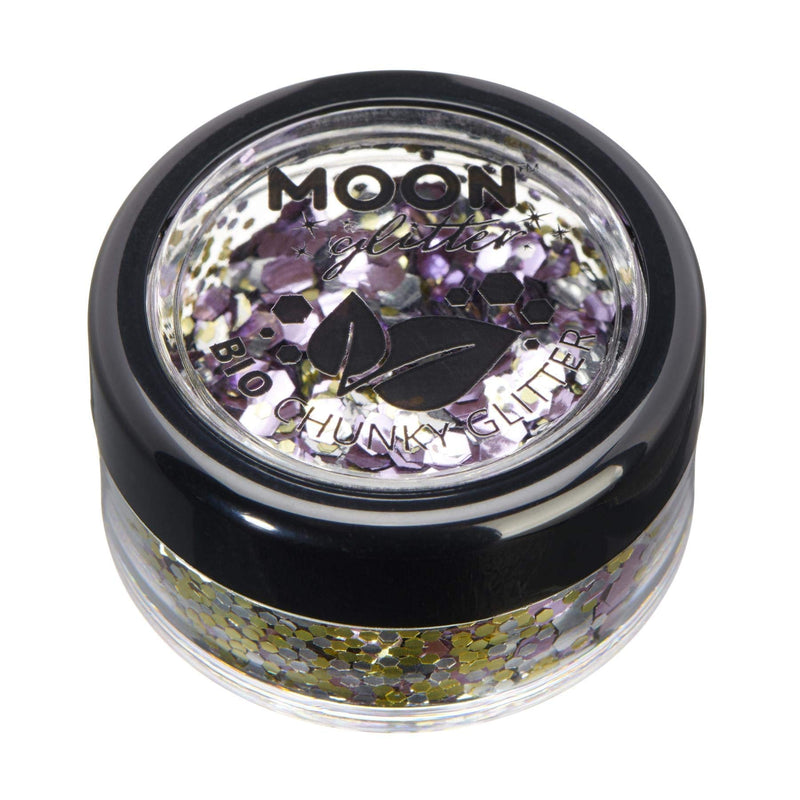 Smiffys Moon Glitter Mystic Bio Chunky Glitter