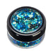 Smiffys Moon Glitter Mystic Chunky Glitter, Mixed Colours
