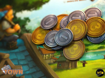 IELLO: Little Town, Strategy Board Game, Fun for The Whole Family, Tactical and Interactive, 45 Minute Play Time, 2 to 4 Players, Ages 10 and Up