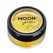 Smiffys Moon Glitter Iridescent Glitter Shakers, Yellow
