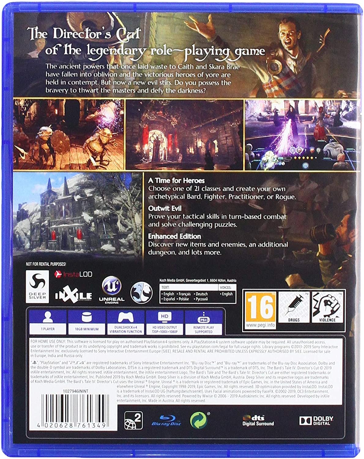 The Bard's Tale IV (4) (PS4