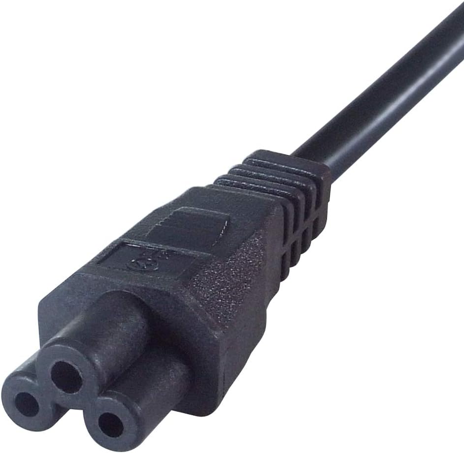 15Cm Mains Power Adapter C14 Plug To C5(Cloverleaf)Socket