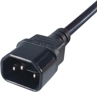 15Cm Mains Power Adapter C14 Plug To C5(Cloverleaf)Socket