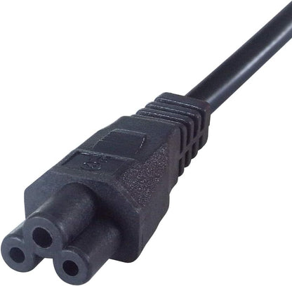 2M Uk Mains Power Cable Uk Plug To C5(Cloverleaf) Socket