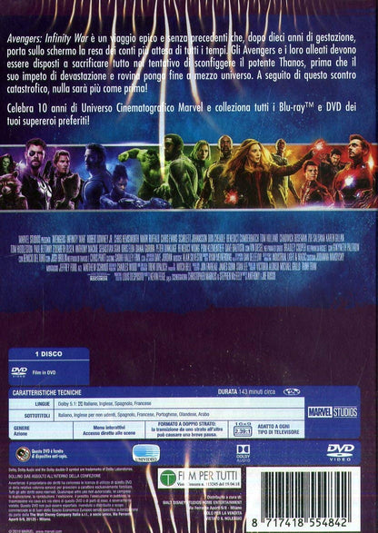 Avengers Infinity - 10° Anniversario