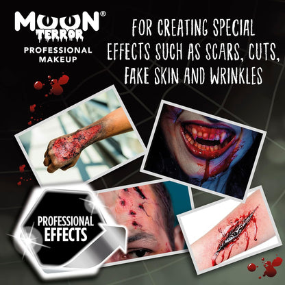 Smiffys Moon Terror Pro FX Scar Wax, White