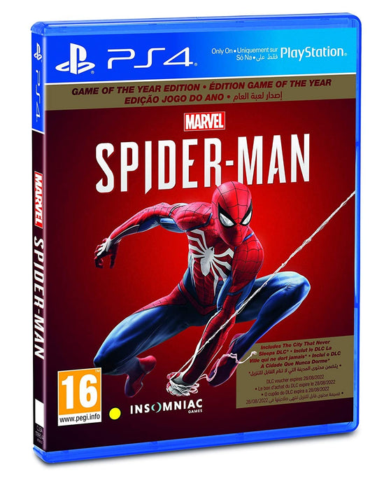 Spider-Man: Game Of The Year Edition (English/French/Portuguese/Arabic Box) (PS4