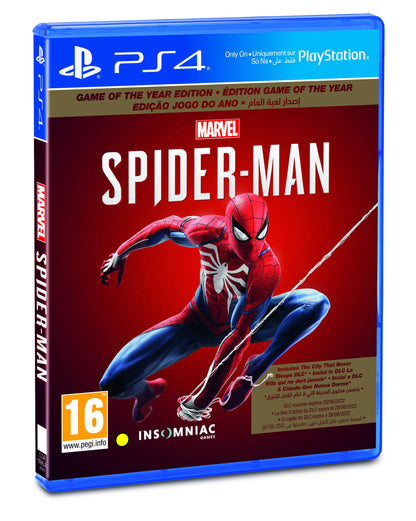 Spider-Man: Game Of The Year Edition (English/French/Portuguese/Arabic Box) (PS4)