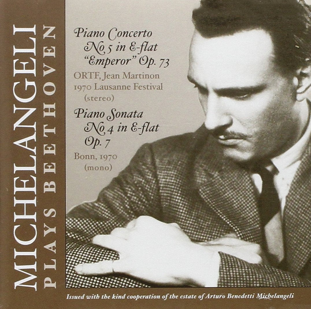 Michelangeli Plays Beethoven - Piano Concerto, Piano Sonata