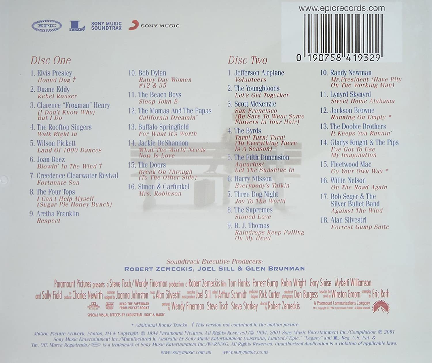 Forrest Gump (Original Soundtrack)