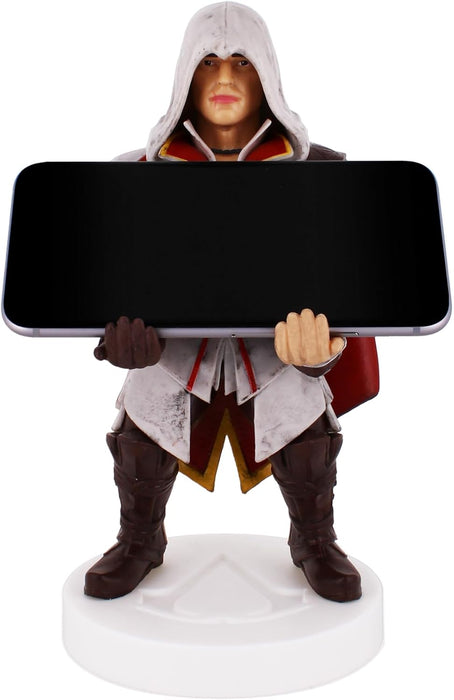 Cable Guys - Assassins Creed Ezio Gaming Accessories Holder & Phone Holder for Most Controller (Xbox, Play Station, Nintendo Switch) & Phone