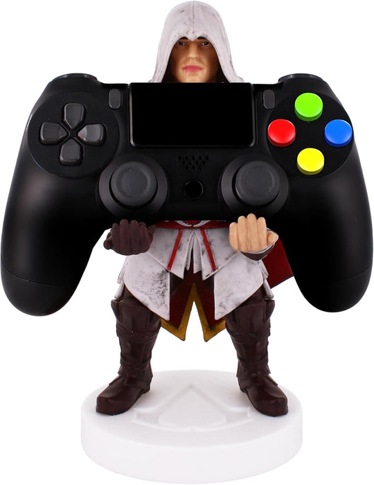 Cable Guys - Assassins Creed Ezio Gaming Accessories Holder & Phone Holder for Most Controller (Xbox, Play Station, Nintendo Switch) & Phone