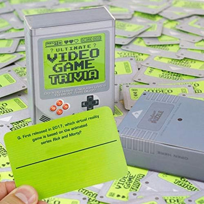 Professor PUZZLE Video Game Trivia - 300 Question Video Game Trivia Quiz Game for the whole family