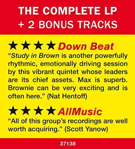 Study in Brown W/ Max Roach