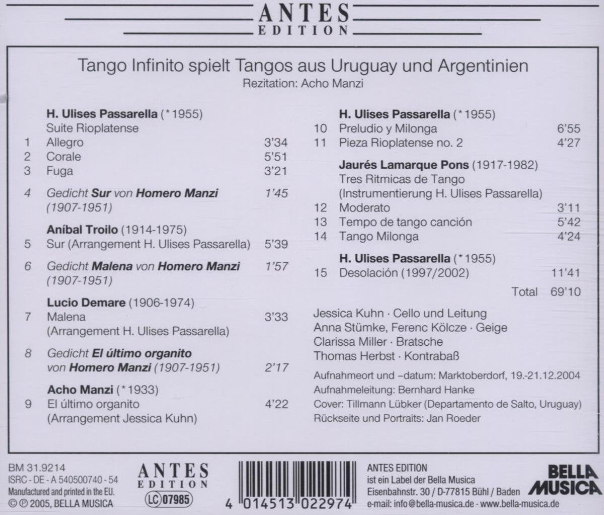 Tangos Aus Uruguay & Argentinian