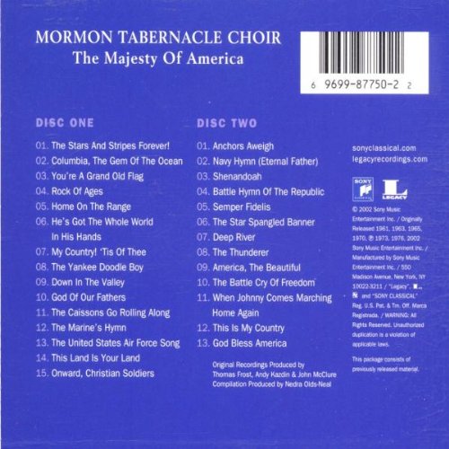 Mormon Tabernacle Choir-Majesty Of America