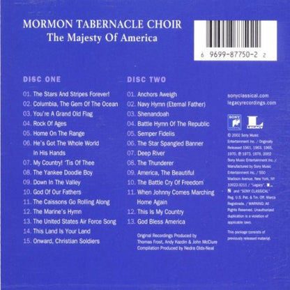 Mormon Tabernacle Choir-Majesty Of America