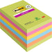 Post-it Super Sticky Notes, Assorted Colours, lined, 101 mm x 152 mm, 90 Sheets/Pad, 4 + 2 FREE Pads/Pack