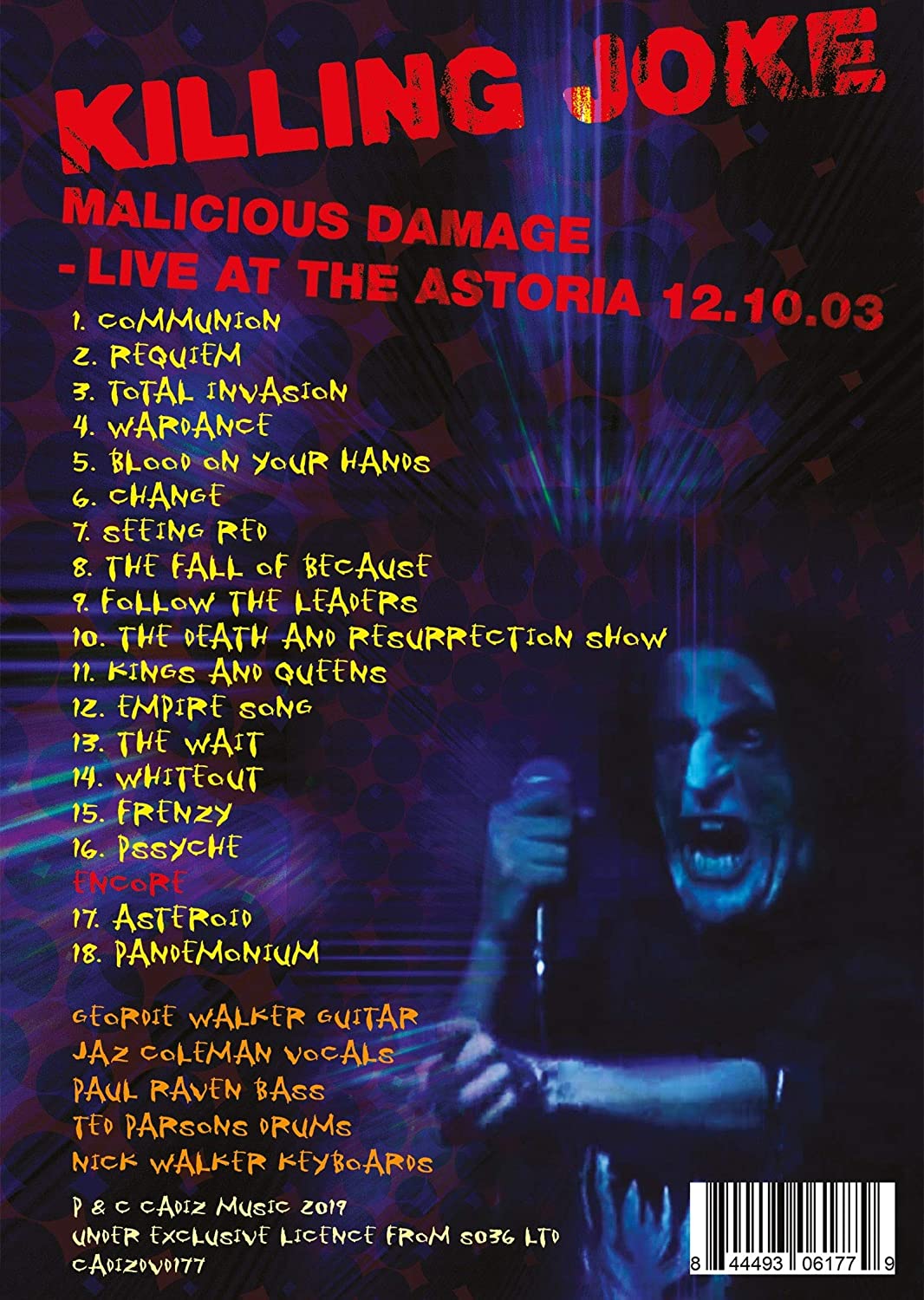 Malicious Damage - Live At The Astoria 12.10.03