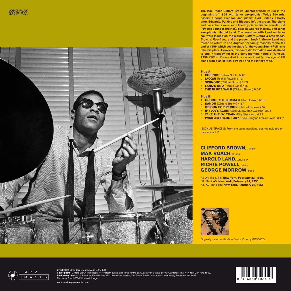 Study In Brown / Clifford Brown & Max Roach