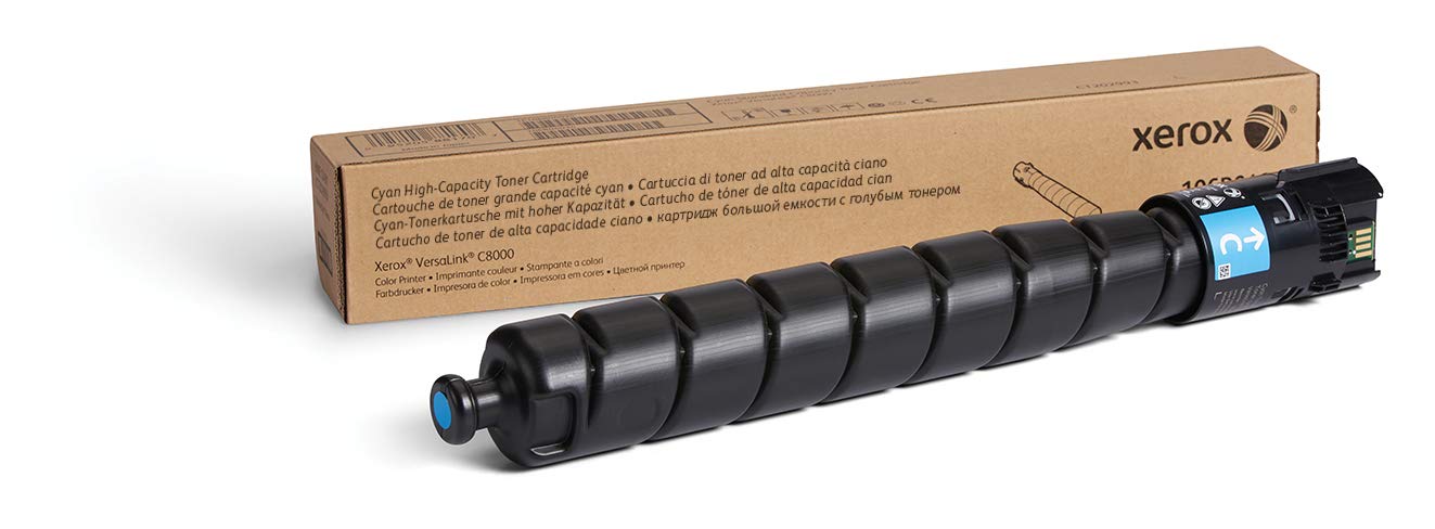 Xerox VersaLink C8000 High Capacity Cyan Toner Cartridge (16,500 Pages) - 106R04050